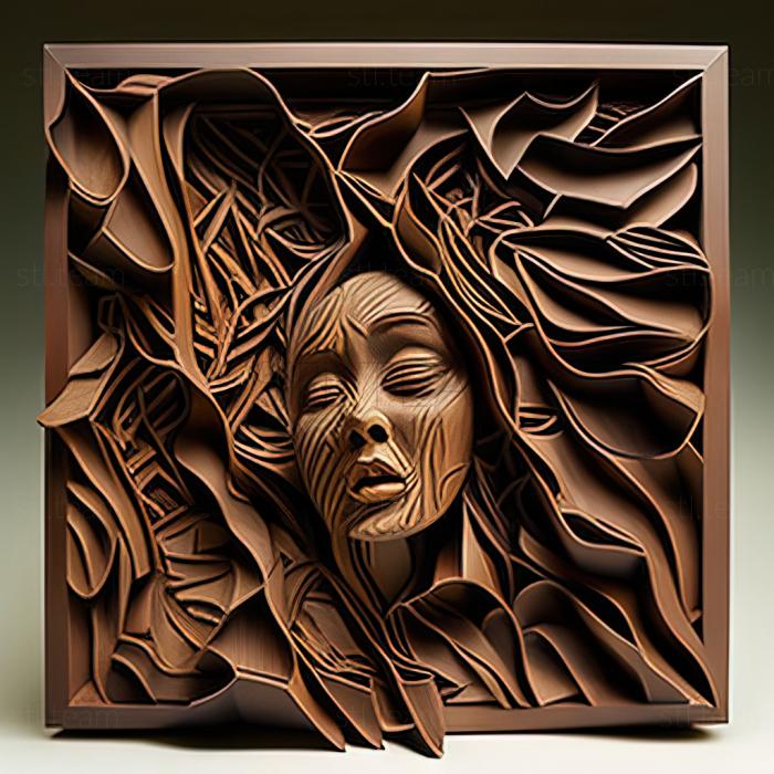 3D модель Ирен Райс Перейра, американская художница. (STL)